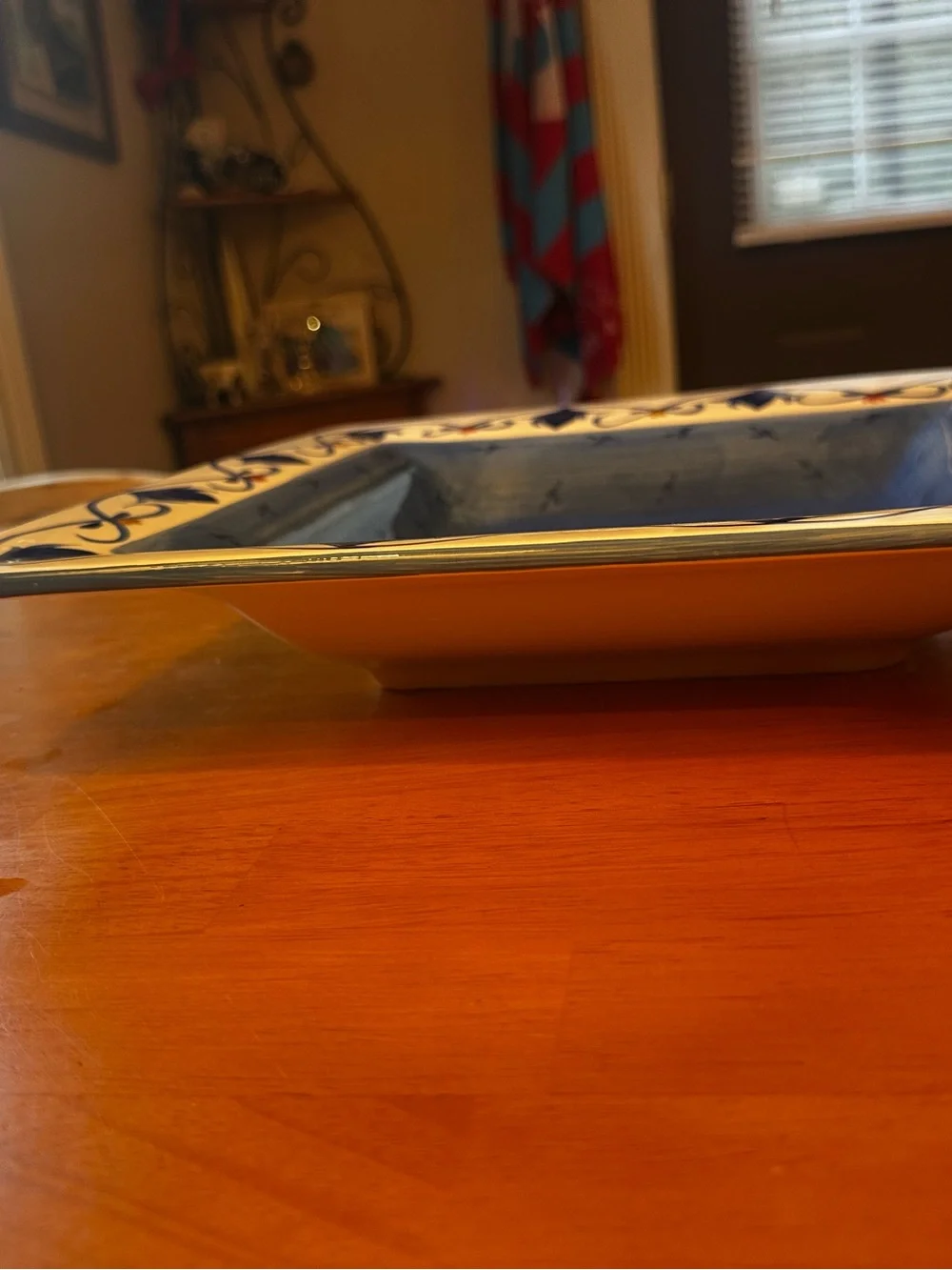Laurie Gates Star of David Ceramic Serving Bowl
